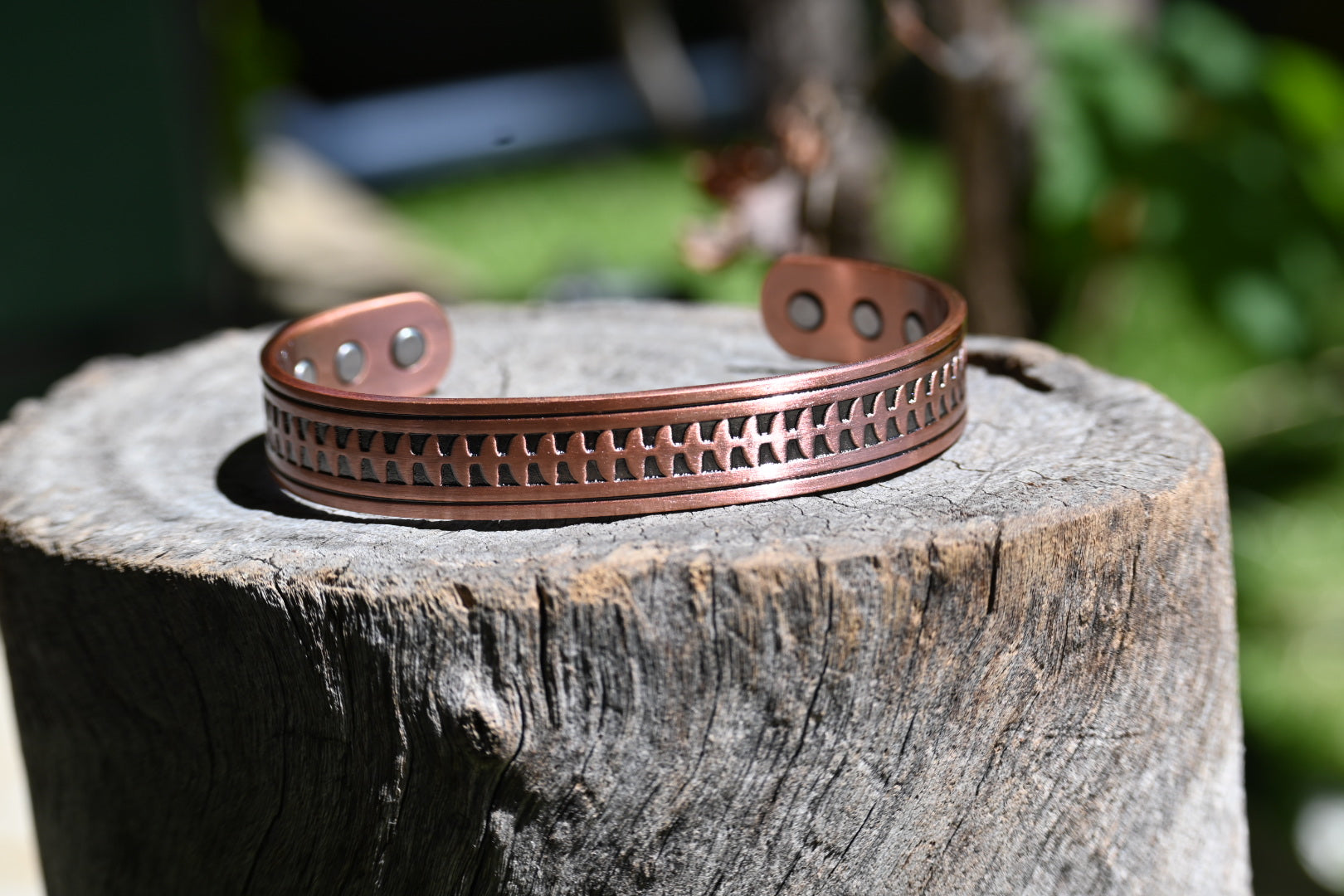 Mens on sale copper band