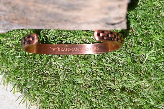 39. The Mason - Roped Look Copper Band