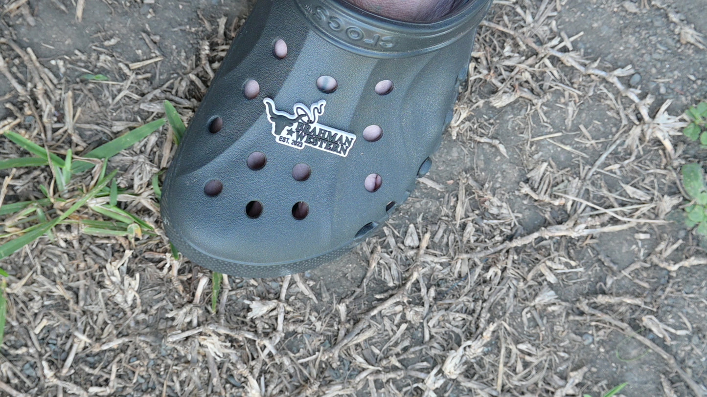 BRAHMAN WESTERN CROC JIBBITZ