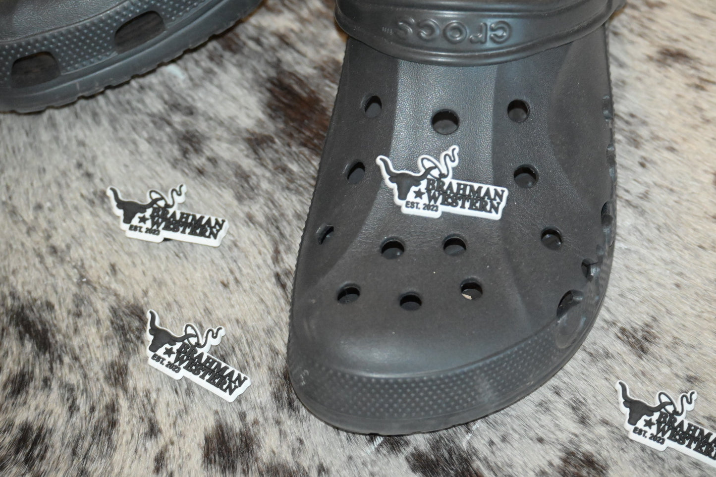 BRAHMAN WESTERN CROC JIBBITZ