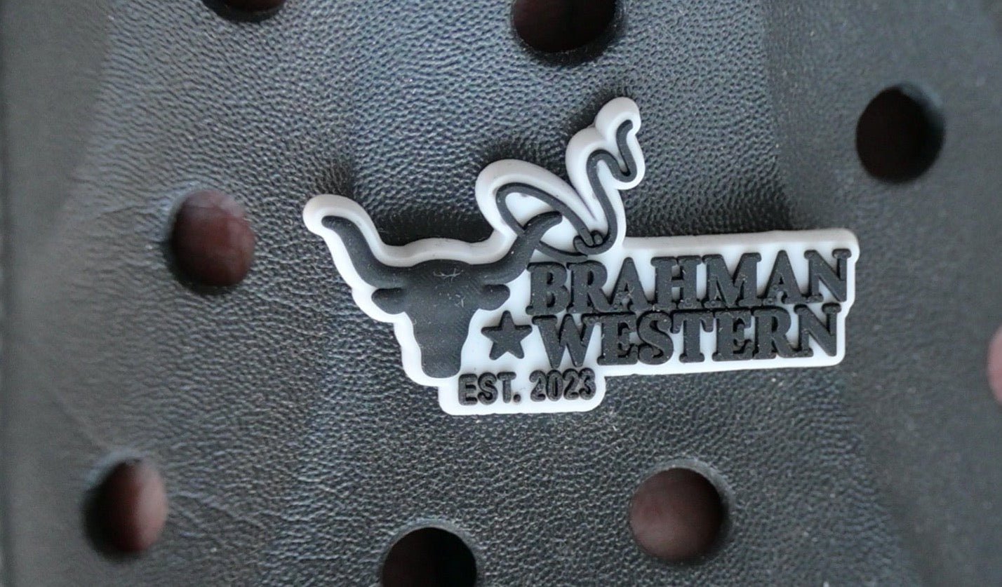 BRAHMAN WESTERN CROC JIBBITZ