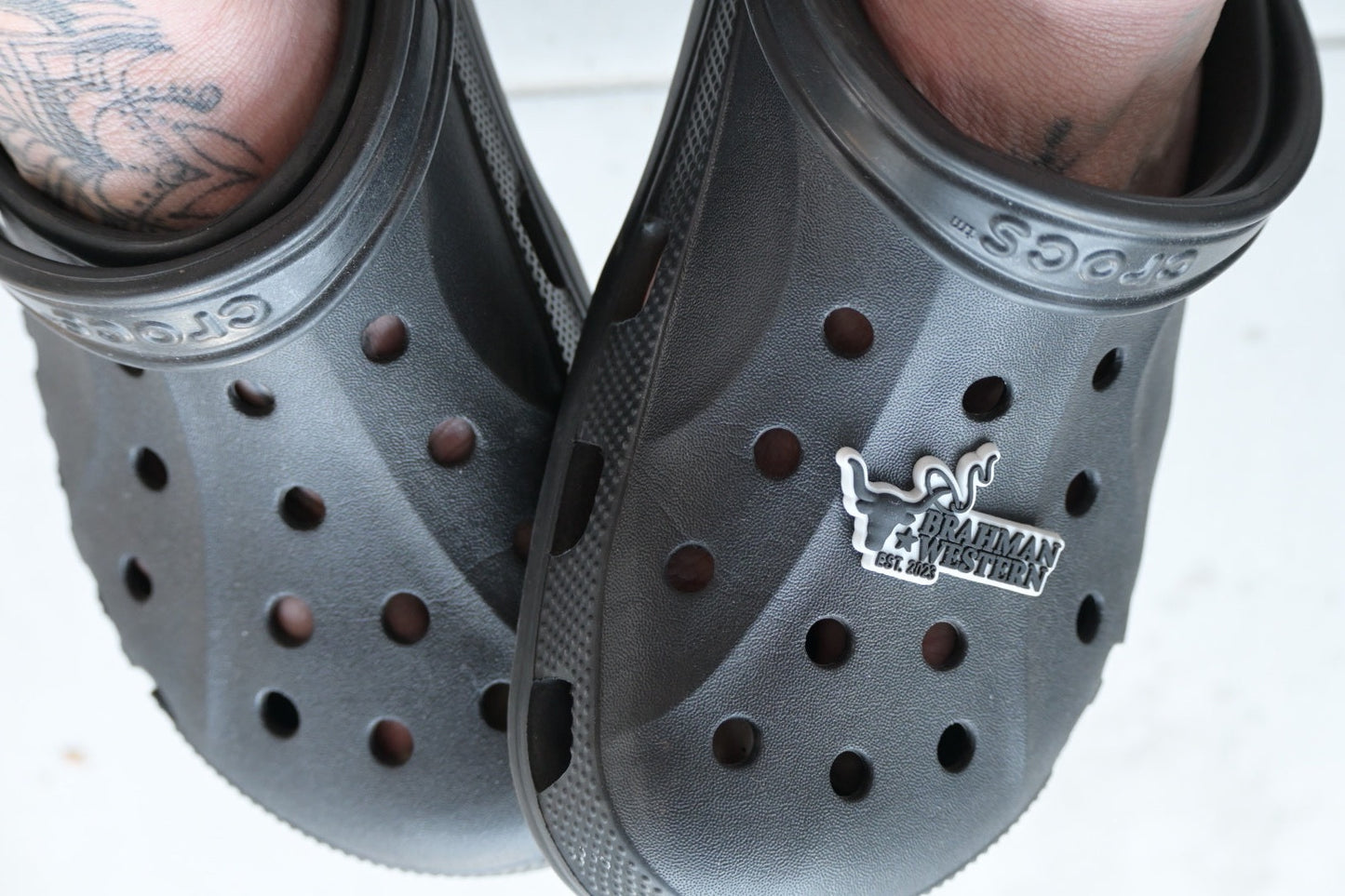 BRAHMAN WESTERN CROC JIBBITZ