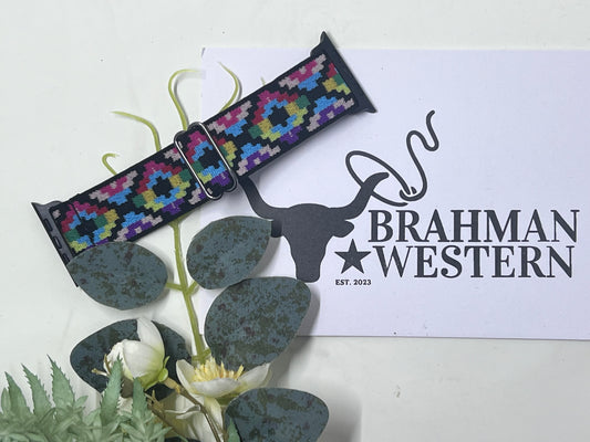 Western Aztec Style Apple Compatible Watchbands