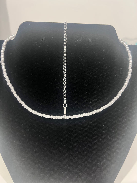 Western Glass Seed Bead Necklace