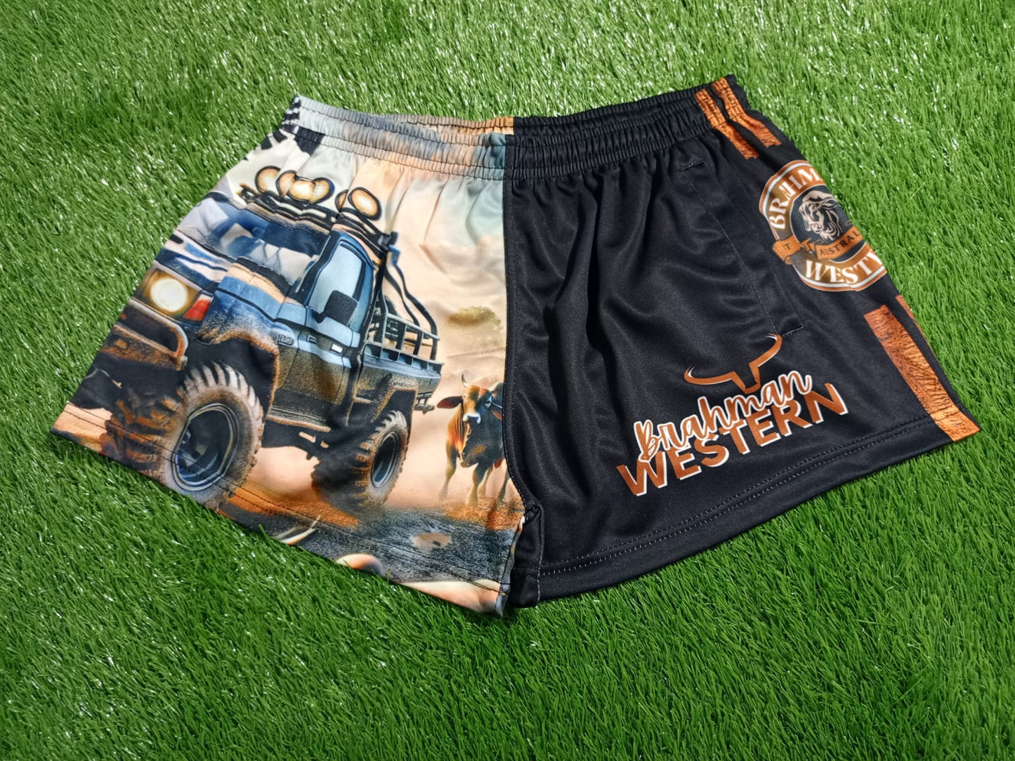BW Toyota Footy Shorts with Zip Pockets - NEW