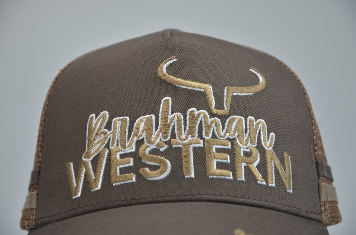 Brahman Western - BROWN-  Trucker Cap