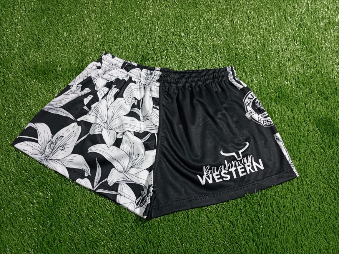 BW RAYNA Footy Shorts with Zip Pockets - NEW