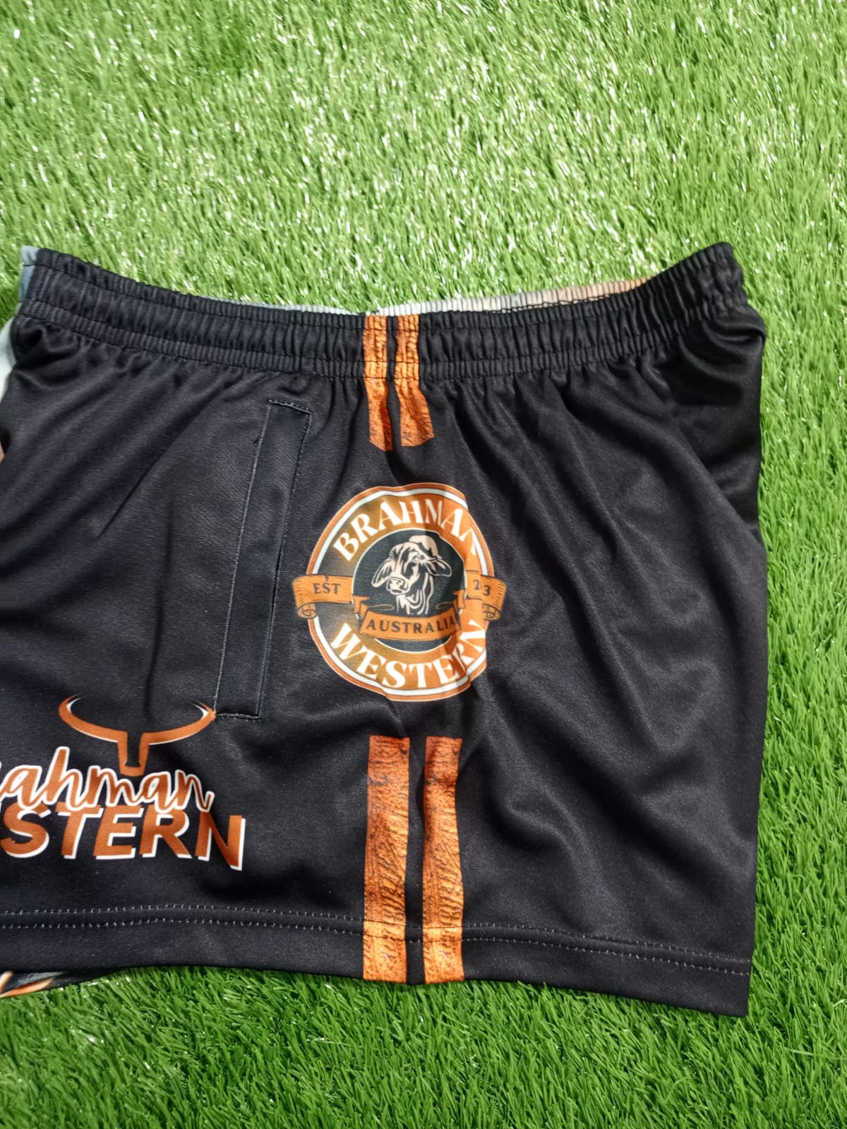 BW Toyota Footy Shorts with Zip Pockets - NEW