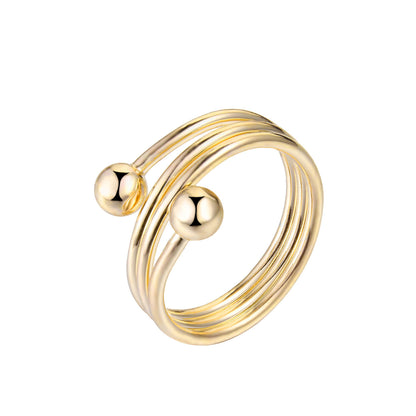 69. The Letitia - Copper Ring - Gold (NEW)