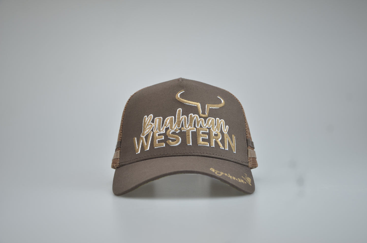 Brahman Western - BROWN-  Trucker Cap