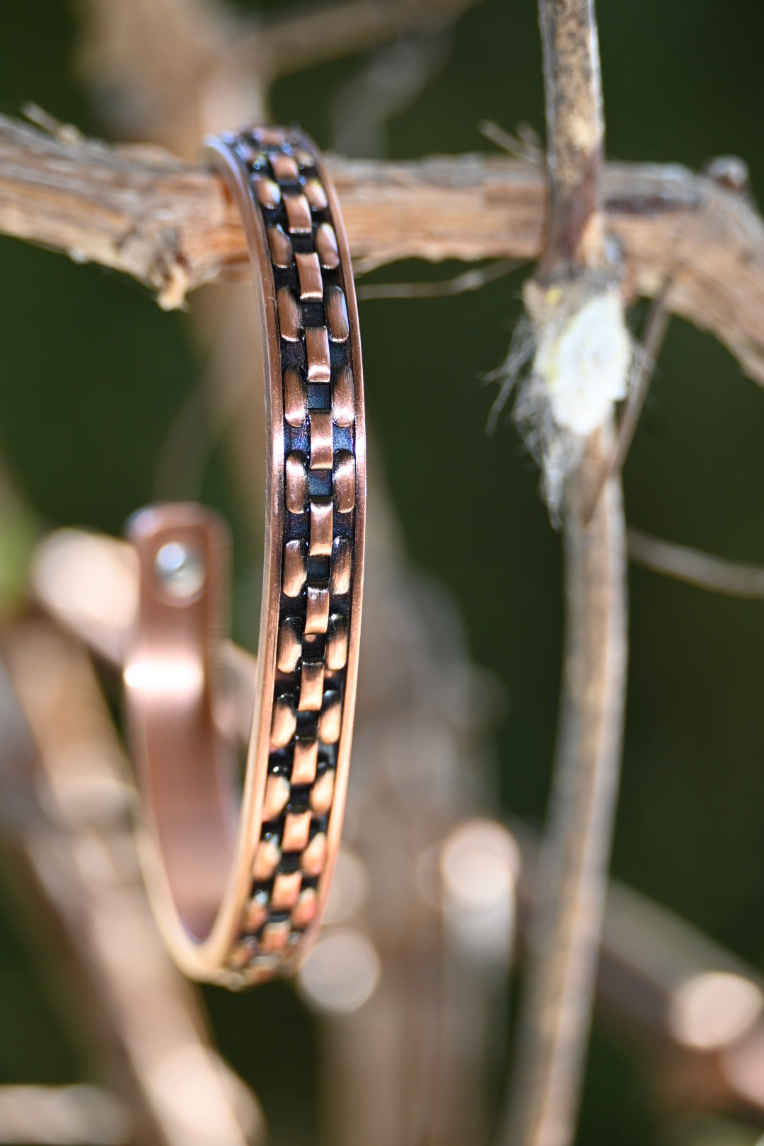39. The Mason -  Roped Look Copper Band