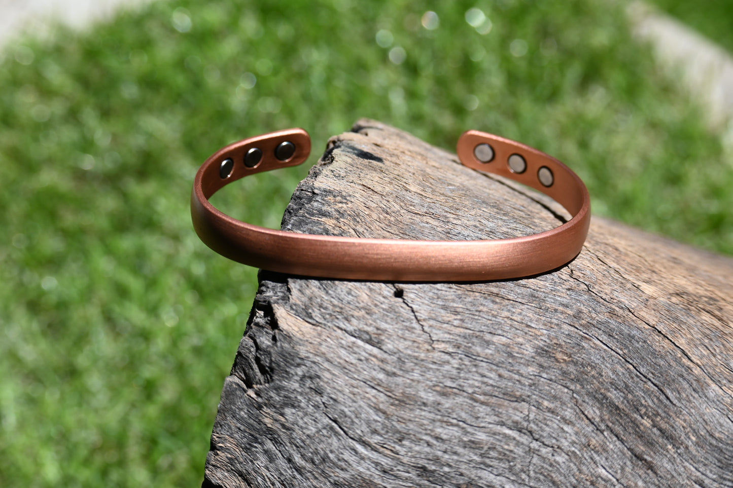 29. The Harper - Plain Copper Band - Length - 17. 5mm Width -  8mm