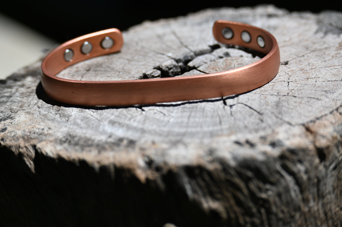 29. The Harper - Plain Copper Band - Length - 17. 5mm Width -  8mm