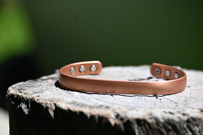 29. The Harper - Plain Copper Band - Length - 17. 5mm Width -  8mm