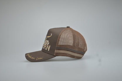 Brahman Western - BROWN-  Trucker Cap