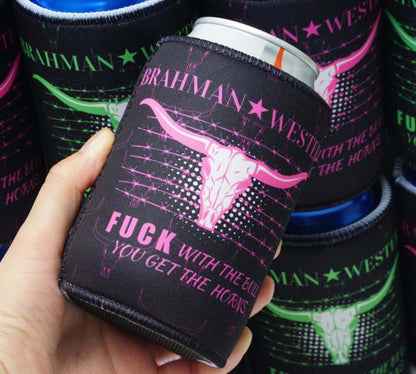 Fuck with the Bull - Stubby Holders