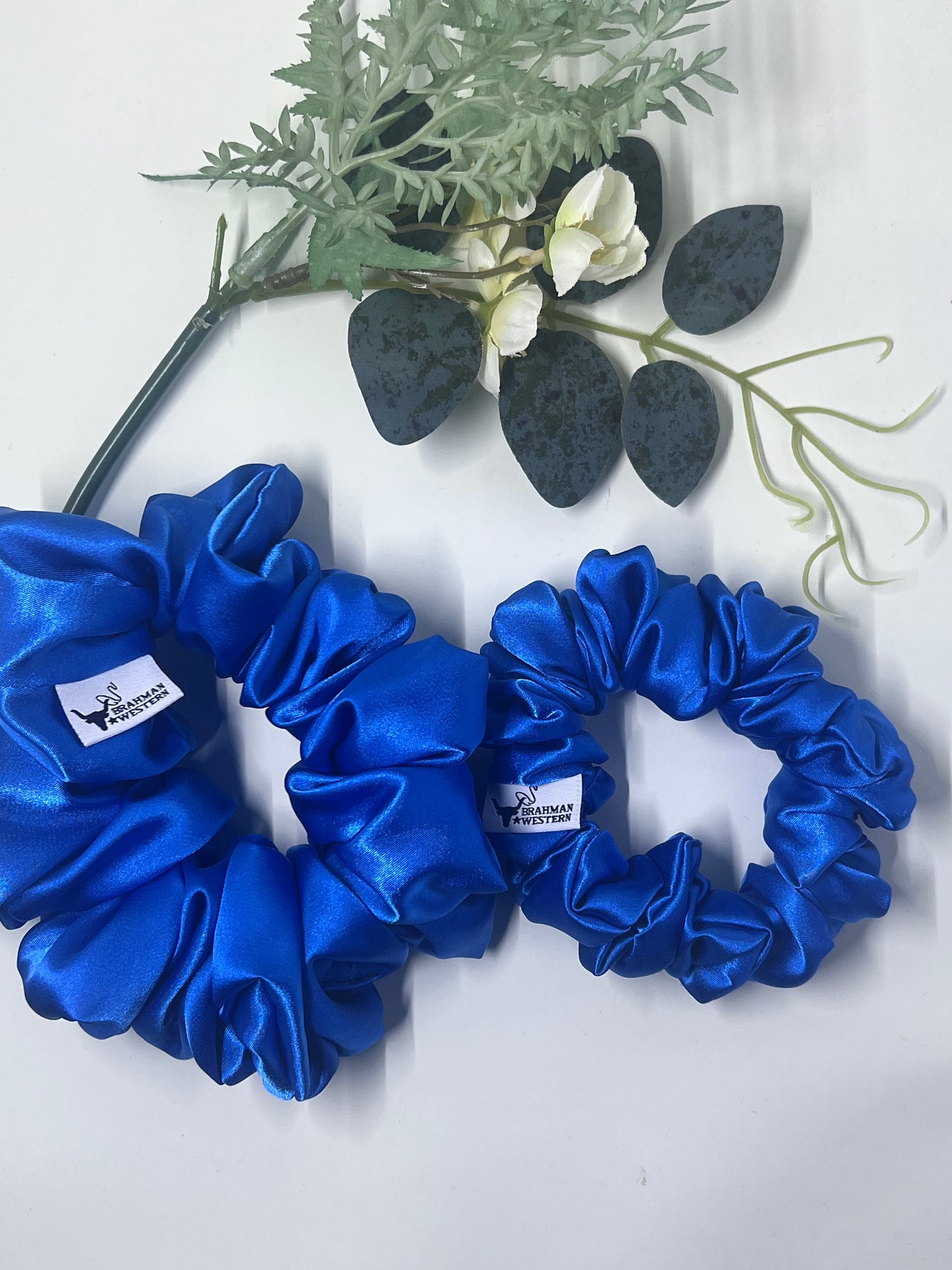 Deluxe Satin Scrunchies -  Lulu - 2 sizes