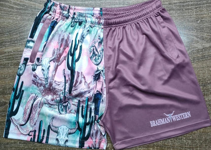 COWGIRL DREAMS FOOTY SHORTS WITH ZIP POCKETS